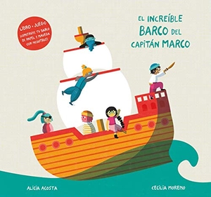 Acosta, Alicia. El Increíble Barco del Capitán Marco. Nubeocho, 2021.
