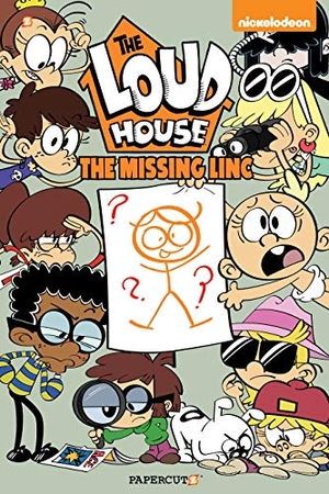 The Loud House Creative Team. The Loud House #15 - The Missing Linc. Papercutz, 2022.