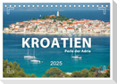 KROATIEN - Perle der Adria (Tischkalender 2025 DIN A5 quer), CALVENDO Monatskalender