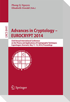 Advances in Cryptology ¿ EUROCRYPT 2014