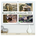 Bergwildpark Germerode (hochwertiger Premium Wandkalender 2024 DIN A2 quer), Kunstdruck in Hochglanz