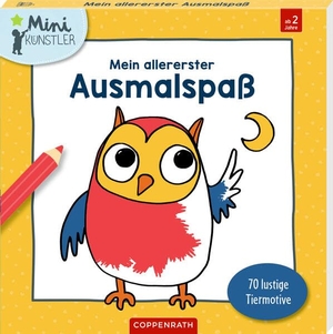 Mein allererster Ausmalspaß - 70 lustige Tiermotive. Coppenrath, 2025.