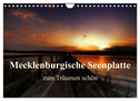 Mecklenburgische Seenplatte - zum Träumen schön (Wandkalender 2024 DIN A4 quer), CALVENDO Monatskalender