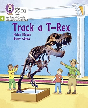 Dineen, Helen. Track a T-Rex - Phase 4 Set 1. HarperCollins Publishers, 2021.