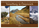 Vorarlberg in Österreich (Tischkalender 2025 DIN A5 quer), CALVENDO Monatskalender