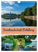 Seenlandschaft Feldberg (Wandkalender 2024 DIN A4 hoch), CALVENDO Monatskalender