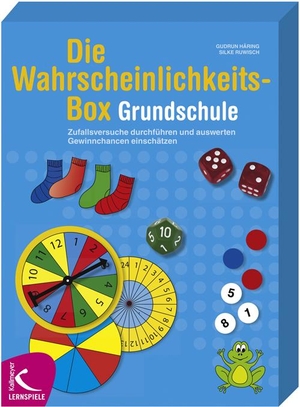 Häring, Gudrun / Silke Ruwisch. Die Wahrscheinlichkeits-Box Grundschule - Zufallsversuche durchführen und auswerten. Kallmeyer'sche Verlags-, 2012.