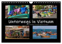 Unterwegs in Vietnam (Wandkalender 2024 DIN A4 quer), CALVENDO Monatskalender