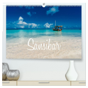 Inselparadies Sansibar (hochwertiger Premium Wandkalender 2024 DIN A2 quer), Kunstdruck in Hochglanz