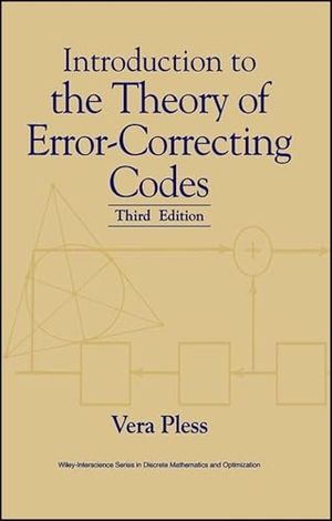 Pless. Codes 3e. John Wiley & Sons, 1998.