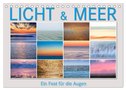 LICHT & MEER (Tischkalender 2025 DIN A5 quer), CALVENDO Monatskalender