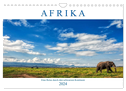 Afrika, eine Reise durch den schwarzen Kontinent (Wandkalender 2024 DIN A4 quer), CALVENDO Monatskalender