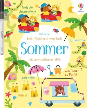 Robson, Kirsteen. Mein Wisch-und-weg-Buch: Sommer - mit abwischbarem Stift. Usborne Verlag, 2022.