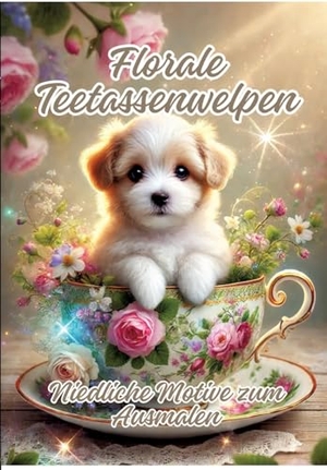 Artjoy, Ela. Florale Teetassenwelpen - Niedliche Motive zum Ausmalen. tredition, 2024.