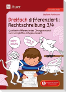 Dreifach differenziert Rechtschreibung 3/4