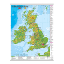 The British Isles and Ireland with UNESCO World Heritage Sites and National Parks (engl.)