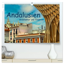 Andalusien, Architektur und Tradition (hochwertiger Premium Wandkalender 2025 DIN A2 quer), Kunstdruck in Hochglanz