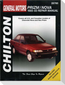 Chevrolet Prizm and Nova, 1985-93 1985-93 Repair Manual