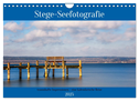 Stege - Seefotografie (Wandkalender 2025 DIN A4 quer), CALVENDO Monatskalender