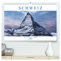 Schweiz - Vom Hochgebirge zu Palmen (hochwertiger Premium Wandkalender 2024 DIN A2 quer), Kunstdruck in Hochglanz