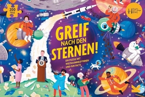 Heroes, History. Greif nach den Sternen! - Eine Puzzle-Reise durch die Geschichte der Weltraumforschung. Laurence King Verlag GmbH, 2026.