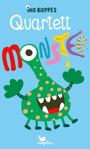 Quartett - Monster - Kartenspiel für Kinder ab 5 Jahren. Magellan GmbH, 2025.