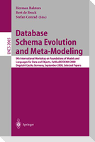 Database Schema Evolution and Meta-Modeling