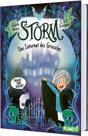 Weber, Judith. Storm 1: Das Internat des Gruselns - Witzig-spannendes Kinderbuch ab 8 mit tollen Illus und Comic-Elementen für Fans von Vampir- und Schulabenteuern. Planet!, 2026.
