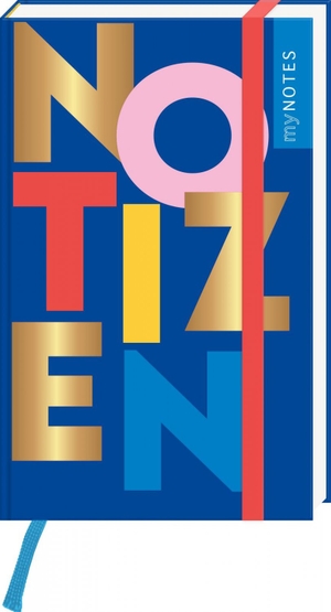 myNOTES Papeterie: Notizbuch A6 NOTIZEN - COLOR POP. Ars Edition GmbH, 2025.