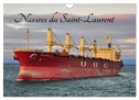 Navires du Saint-Laurent (Calendrier mural 2024 DIN A4 vertical), CALVENDO calendrier mensuel