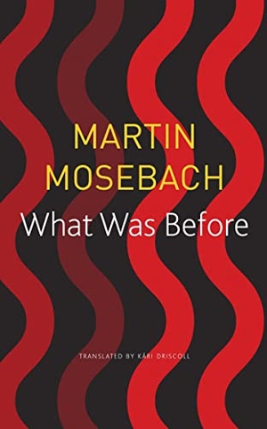 Mosebach, Martin. What Was Before. Seagull Books, 2019.