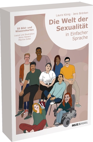 König, Laura / Jens Brörken. Die Welt der Sexualität - 55 Bild- und Wissenskarten in Einfacher Sprache. Juventa Verlag GmbH, 2022.