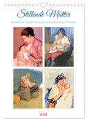 Stillende Mütter (Wandkalender 2024 DIN A4 hoch), CALVENDO Monatskalender