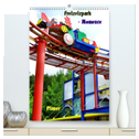 Freizeitparkmomente / Planer (hochwertiger Premium Wandkalender 2024 DIN A2 hoch), Kunstdruck in Hochglanz