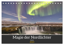 Magie der Nordlichter Islands (Tischkalender 2024 DIN A5 quer), CALVENDO Monatskalender