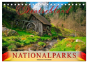 Deutschland - Nationalparks (Tischkalender 2024 DIN A5 quer), CALVENDO Monatskalender