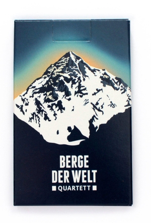 Spiegel, Stefan (Hrsg.). Berge der Welt Quartett. Marmota Maps GmbH, 2025.