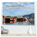 Norwegens Fjorde, Berge und mehr (hochwertiger Premium Wandkalender 2025 DIN A2 quer), Kunstdruck in Hochglanz