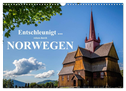 Entschleunigt ... reisen durch Norwegen (Wandkalender 2024 DIN A3 quer), CALVENDO Monatskalender