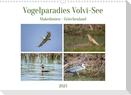 Vogelparadies Volvi-See (Wandkalender 2023 DIN A3 quer)