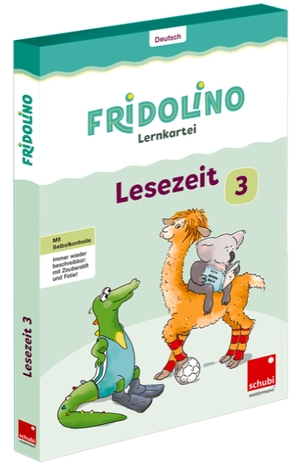 Fridolino-Lernkartei. Lesezeit 3 Übungskarten für das 3. Schuljahr. Westermann Lernwelten, 2026.