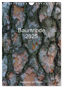 Baumrinde 2025 (Wandkalender 2025 DIN A4 hoch), CALVENDO Monatskalender