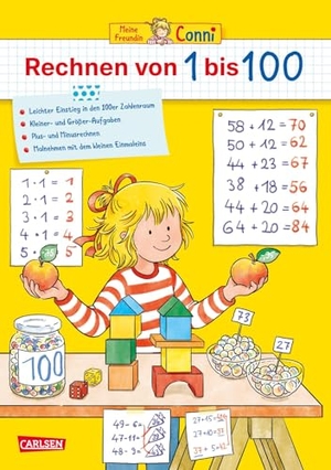 Sörensen, Hanna. Conni Gelbe Reihe (Beschäftigungsbuch): Rechnen von 1 bis 100. Carlsen Verlag GmbH, 2025.