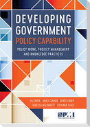 Developing Government Policy Capability