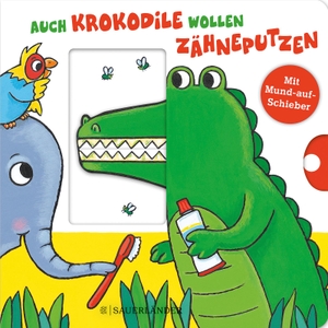 Häfner, Carla. Auch Krokodile wollen Zähneputzen - Ein Zahnputzbuch mit Schiebern für Kinder ab 18 Monaten. FISCHER Sauerländer, 2021.