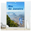 Erlebe mit mir Rio de Janeiro (hochwertiger Premium Wandkalender 2024 DIN A2 hoch), Kunstdruck in Hochglanz