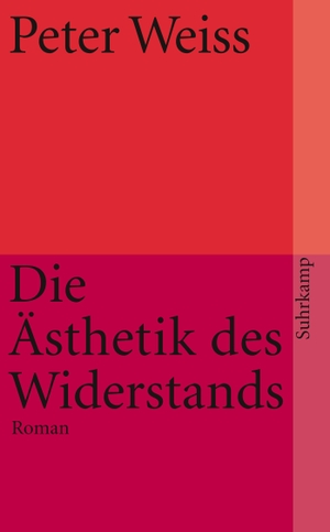 Weiss, Peter. Ästhetik des Widerstands. Suhrkamp Verlag AG, 2005.