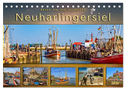 Reise an die Nordsee - Neuharlingersiel (Tischkalender 2024 DIN A5 quer), CALVENDO Monatskalender