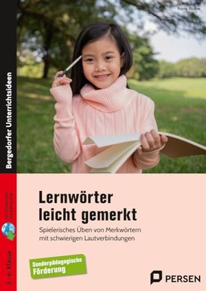 Blume, Romy. Lernwörter leicht gemerkt - Spielerisches Üben von Merkwörtern mit schwierigen Lautverbindungen - sonderpädagogische Förderung (3. bis 6. Klasse). Persen Verlag i.d. AAP, 2023.