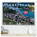Rheingau - Rhein Riesling Kultur (hochwertiger Premium Wandkalender 2025 DIN A2 quer), Kunstdruck in Hochglanz